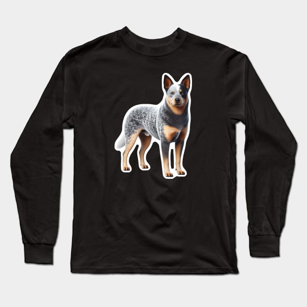 Australian Cattle Dog Long Sleeve T-Shirt by millersye